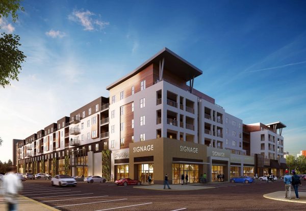 The Mark at Fishers District Rendering by Studio M
